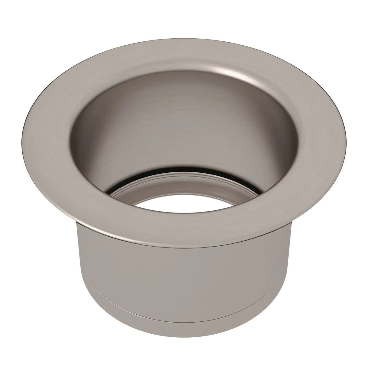 Shaws Extended Disposal Flange ISE10082 - Satin Nickel