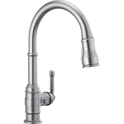 Delta Pull-Down Kitchen W/Shieldspray 1L 9190-AR-DST - Plumbing Market