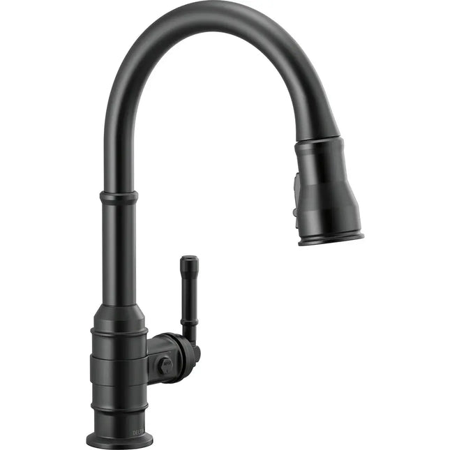 Delta Pull-Down Kitchen W/Shieldspray 1L 9190-BL-DST - Plumbing Market