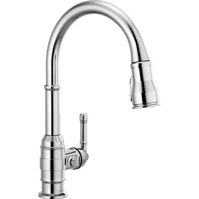 Delta Pull-Down Kitchen W/Shieldspray 1L 9190-DST - Plumbing Market