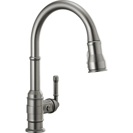 Delta Pull-Down Kitchen W/Shieldspray 1L 9190-KS-DST - Plumbing Market