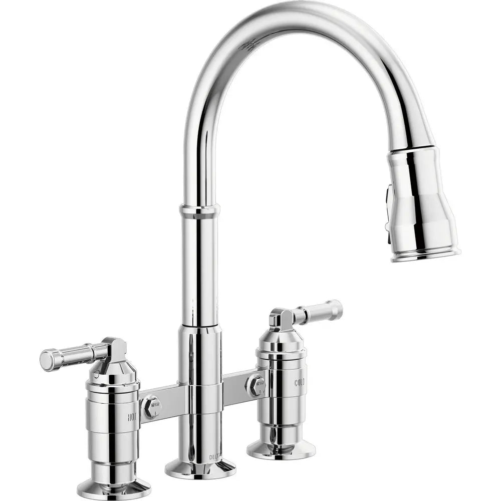 Delta Pull-Down Bridge Kit W/Shieldspray 2L 2390L-DST - Plumbing Market