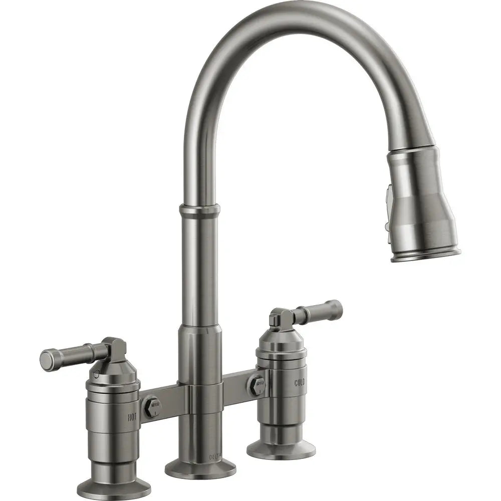 Delta Pull-Down Bridge Kit W/Shieldspray 2L 2390L-KS-DST - Plumbing Market