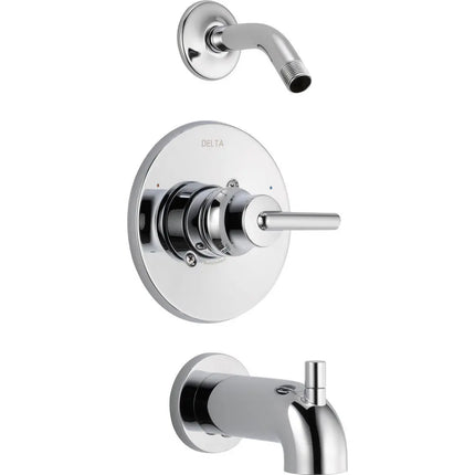 Delta Delta Trinsic: 14 Series Mc Tub/Shower Trim T14459-LHD - Plumbing Market