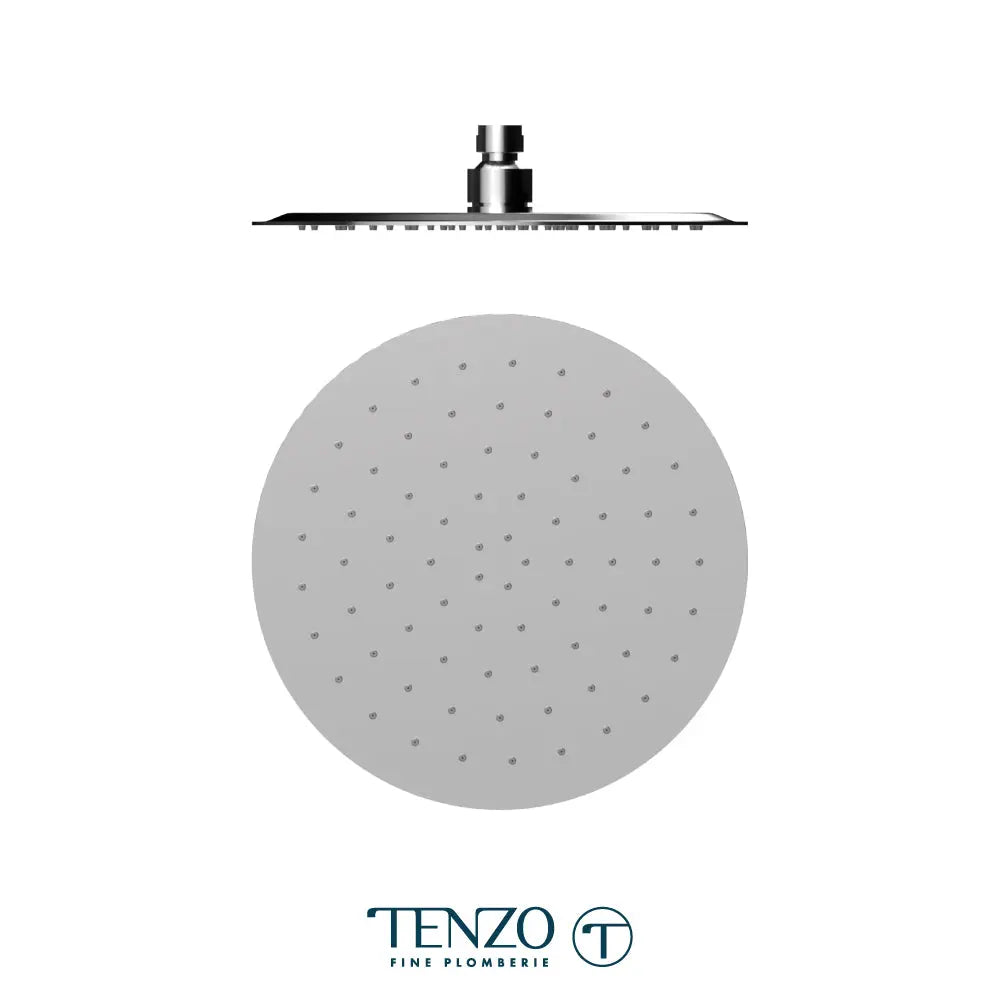 Shower head round 25cm [10in] stainless steel 2mm - Plumbing Market