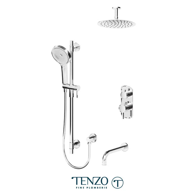 Shower kit, 3 functions, Alyss - Plumbing Market