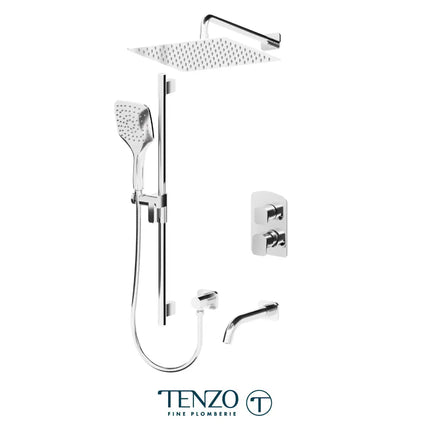 Shower kit, 3 functions, Delano - Plumbing Market