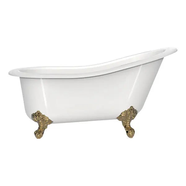 Shropshire 61" x 30" Freestanding Slipper Bathtub - Plumbing Market