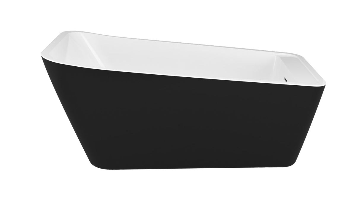 Oceania Sikome 63 Freestanding Bathtub 63" x 31" x 28"