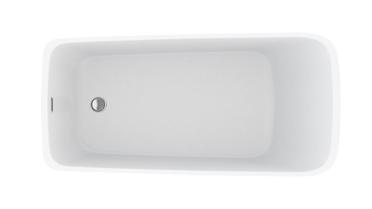 Oceania Sikome 63 Freestanding Bathtub 63" x 31" x 28"