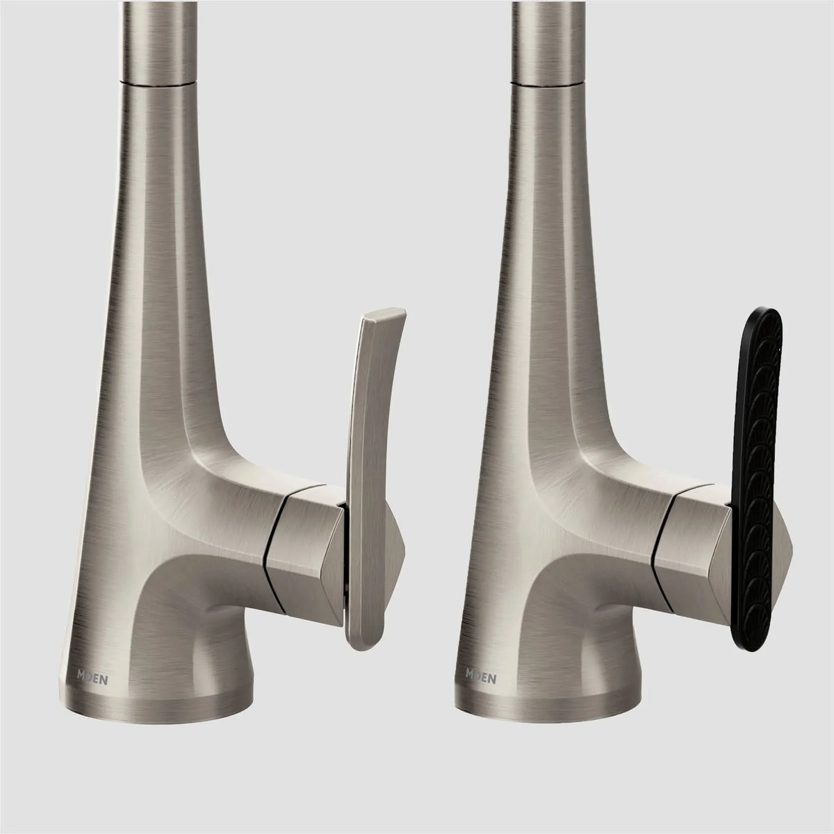 Moen Sinema Single-Handle High-Arc Pre-Rinse Spring Pulldown Kitchen Faucet S5235 in Spot Resist Stainless (S5235SRS) - view 4