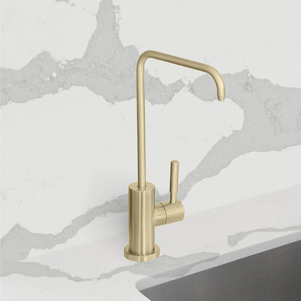 Single Handle Cold Water Tap - Stainless Steel Brushed Gold Finish by Stylish® K-147G - Plumbing Market