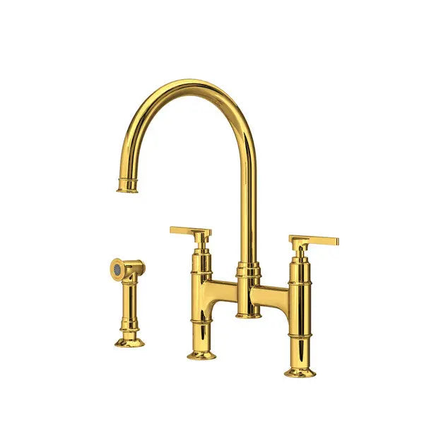 Southbank™ Bridge Kitchen Faucet With Side Spray - Plumbing Market
