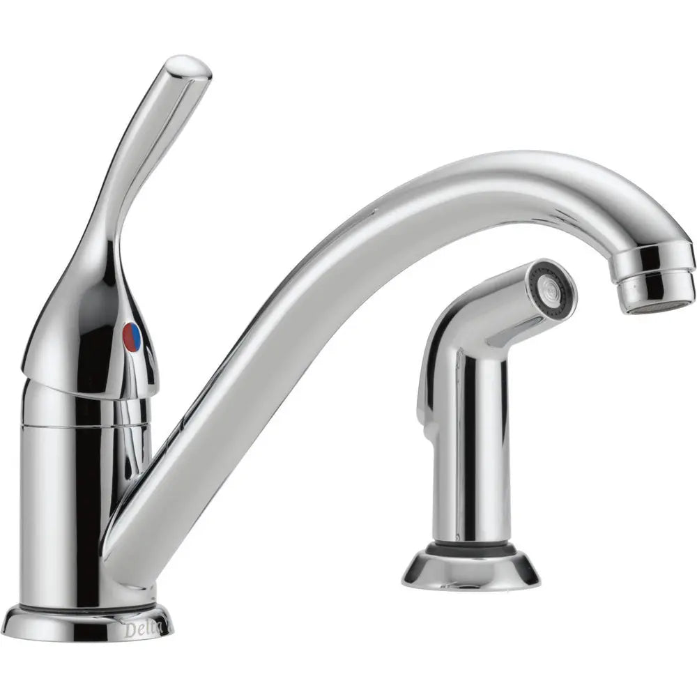 Delta Delta 1H Kit Fct W/Spray Cr 175-DST - Plumbing Market