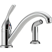 Delta Delta 1H Kit Fct W/Spray Cr 175-DST - Plumbing Market