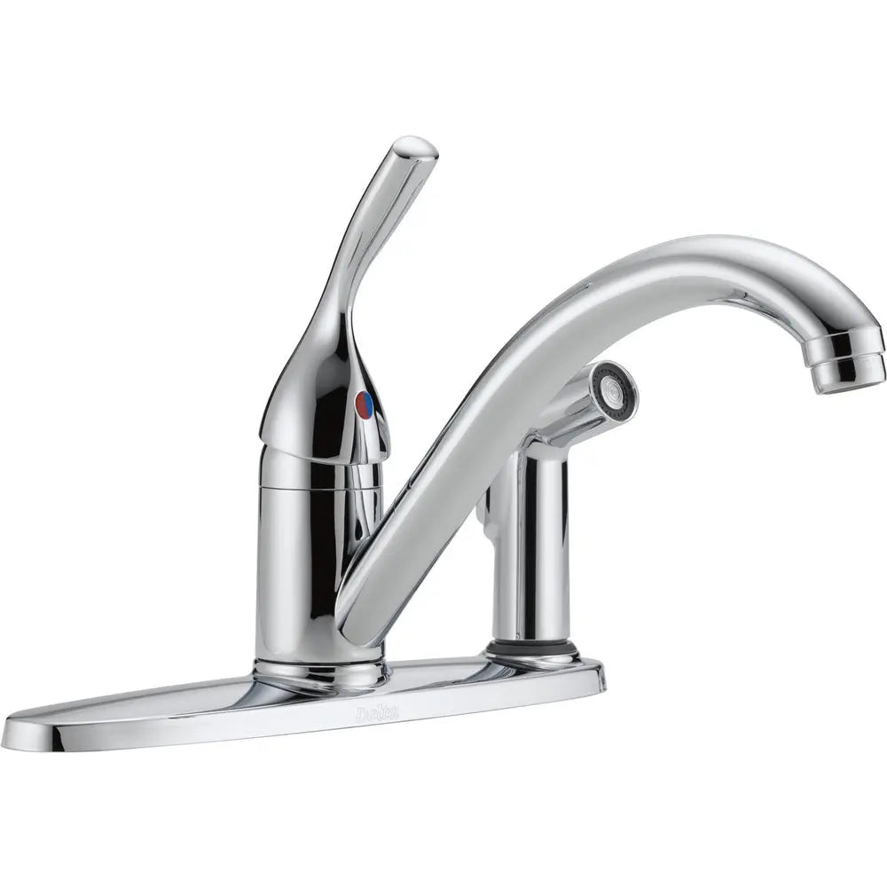 Delta Delta 1H Kit Fct W/Spray Cr 300-DST - Plumbing Market