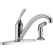 Delta Delta 1H Kit Fct W/Spray Cr 400-DST - Plumbing Market