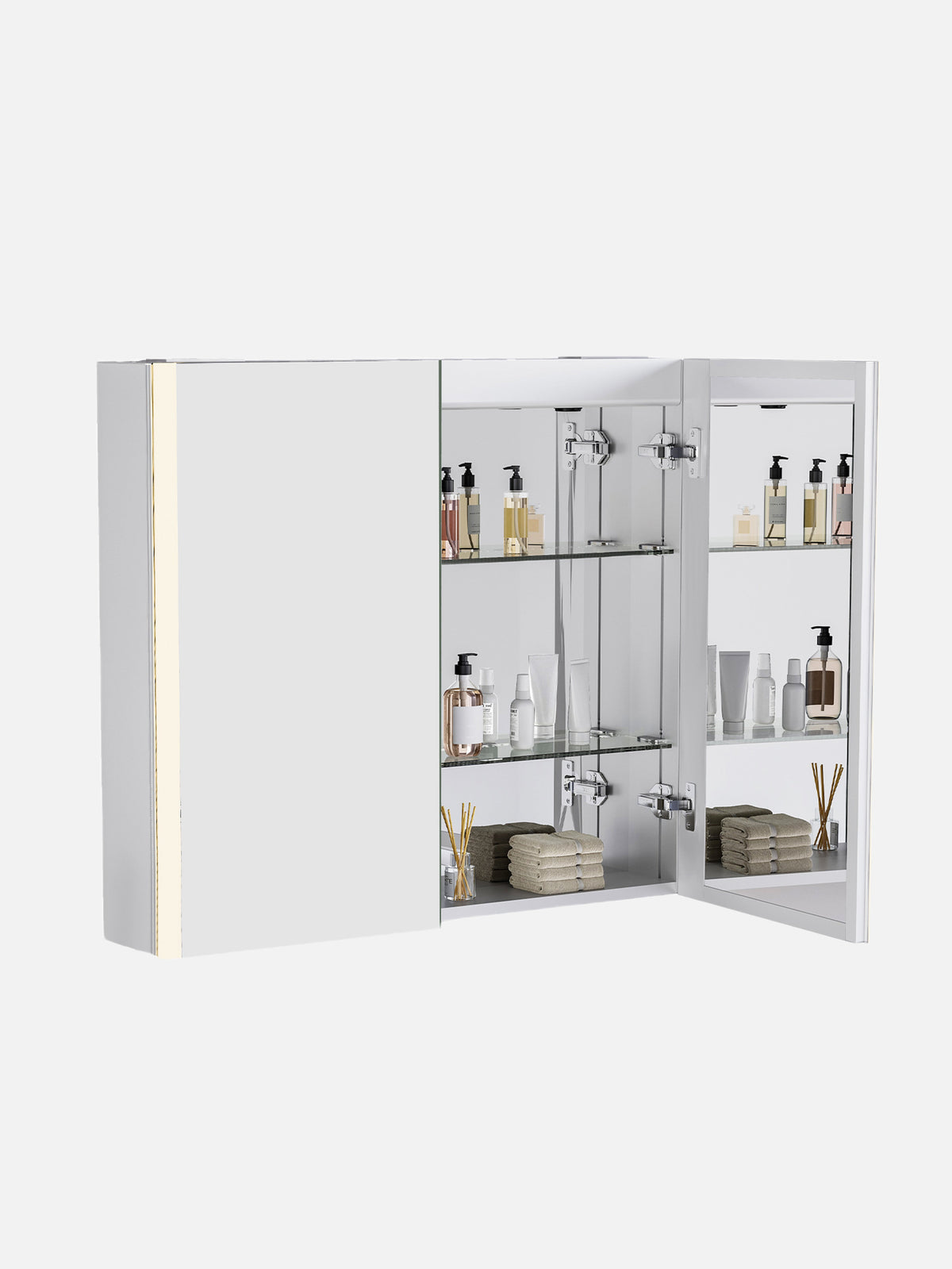 Ecoway Stella LED Mirror Medicine Cabinet M1004 — Plumbing Market Canada