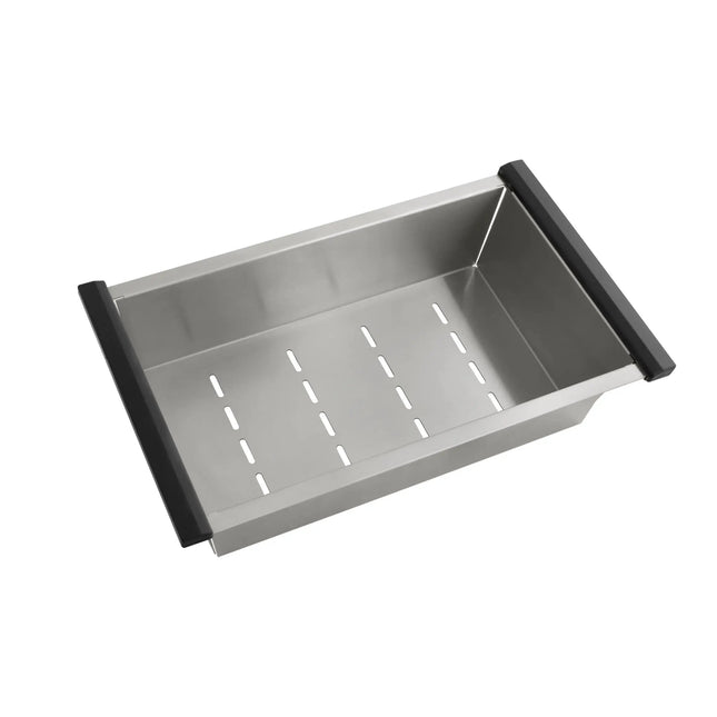 Stylish 15 3/8 Stainless Steel Workstation Colander - Plumbing Market