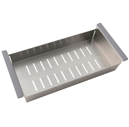 Stylish 16" Stainless Steel Over the Sink Colander - Plumbing Market