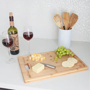Stylish 17 Inch Bamboo Cutting  Board for Kitchen Sink  A-906 - Plumbing Market