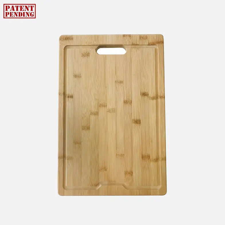 Stylish 17 Inch Bamboo Cutting  Board for Kitchen Sink  A-906 - Plumbing Market
