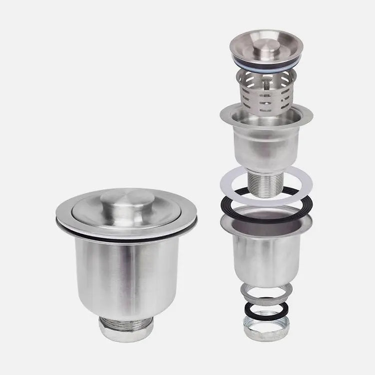 Stylish Deep Basket Strainer Kitchen Strainer ST-03 - Plumbing Market