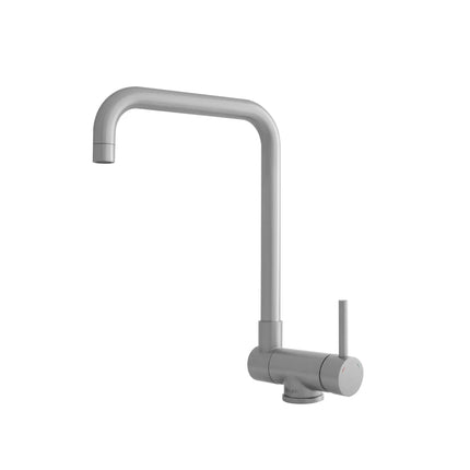 Stylish Single Handle Brushed Stainless Steel Foldable Kitchen Faucet - Plumbing Market