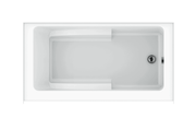 Oceania Suite 6031 Bathtub 60" x 31" x 22" - Alcove, Corner or Back-to-Wall
