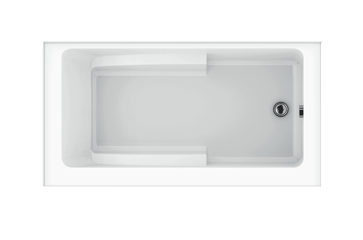 Oceania Suite 6031 Bathtub 60" x 31" x 22" - Alcove, Corner or Back-to-Wall