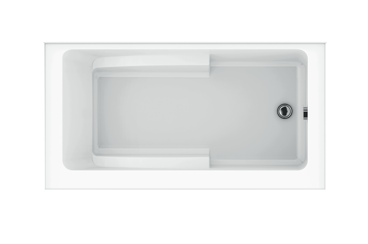Oceania Suite 6031 Bathtub 60" x 31" x 22" - Alcove, Corner or Back-to-Wall