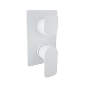 Baril PETITE B04 Trim Only for Pressure-Balanced Shower Control Valve with 3-way Diverter T04-9190-00 in White