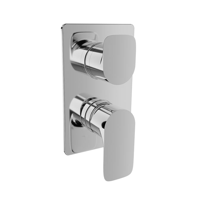Baril PETITE B04 Trim Only for Pressure-Balanced Shower Control Valve with 3-way Diverter T04-9190-00 in Chrome