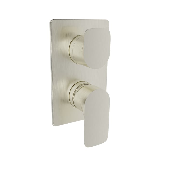 Baril PETITE B04 Trim Only for Pressure-Balanced Shower Control Valve with 3-way Diverter T04-9190-00 in Brushed Nickel