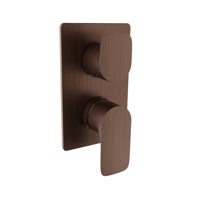 Baril PETITE B04 Trim Only for Pressure-Balanced Shower Control Valve with 3-way Diverter T04-9190-00 in Venetian Bronze