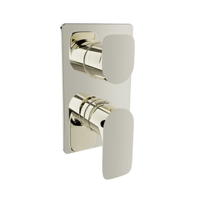 Baril PETITE B04 Trim Only for Pressure-Balanced Shower Control Valve with 3-way Diverter T04-9190-00 in Polished Nickel