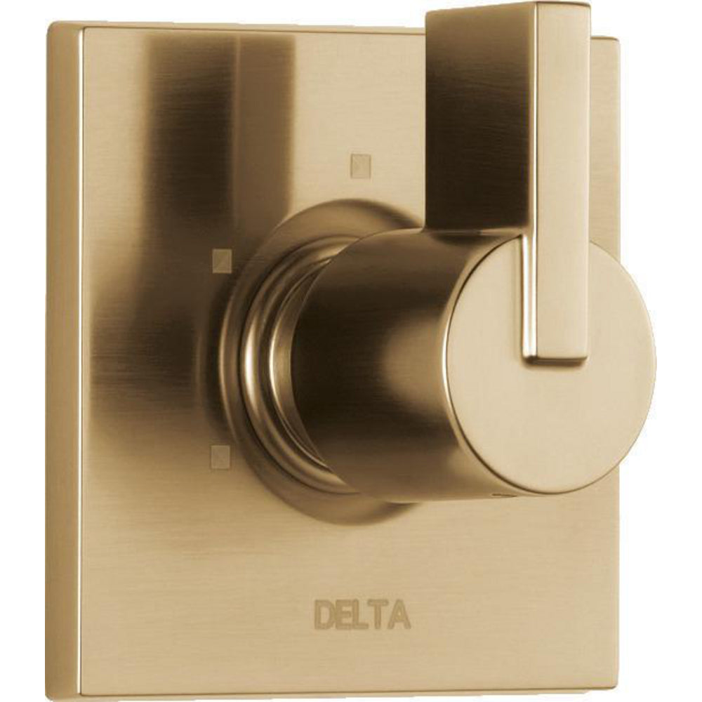 Delta Vero 3-Setting 2-Port Diverter Trim - Champagne Bronze
