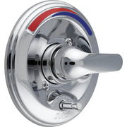 Delta Commercial T13391 Shower Trim - Valve Only with Push Button Diverter