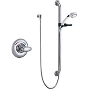 Delta Commercial T13H152-25 Shower Trim with Hand Shower and Grab Bar