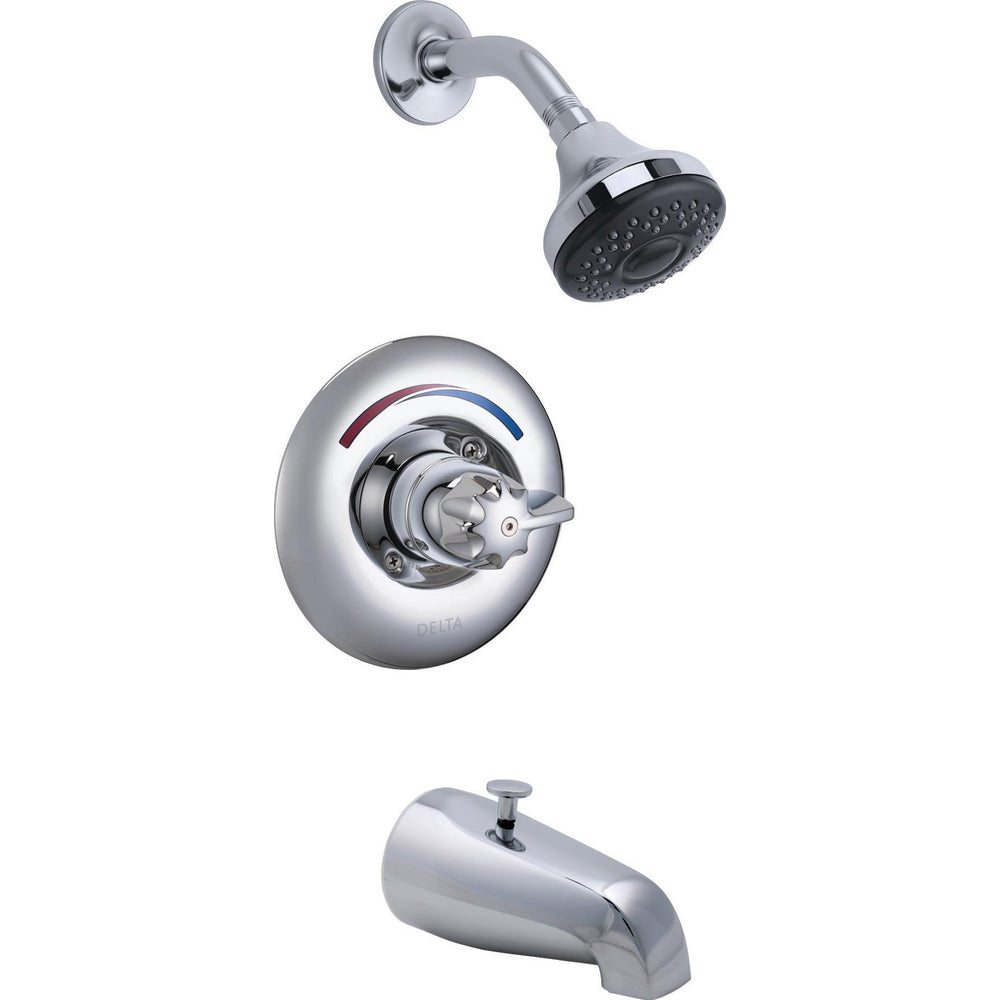 Delta Commercial T13H233 Tub and Shower Trim with Shower Head