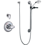 Delta Commercial T13H302-20 Shower Trim with Diverter, Hand Shower and Grab Bar