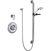 Delta Commercial T13H303-25 Shower Trim with Diverter, Hand Shower and Grab Bar