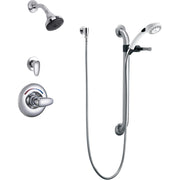 Delta Commercial T13H332 Shower Trim with Diverter, Shower Head, Hand Shower and Grab Bar