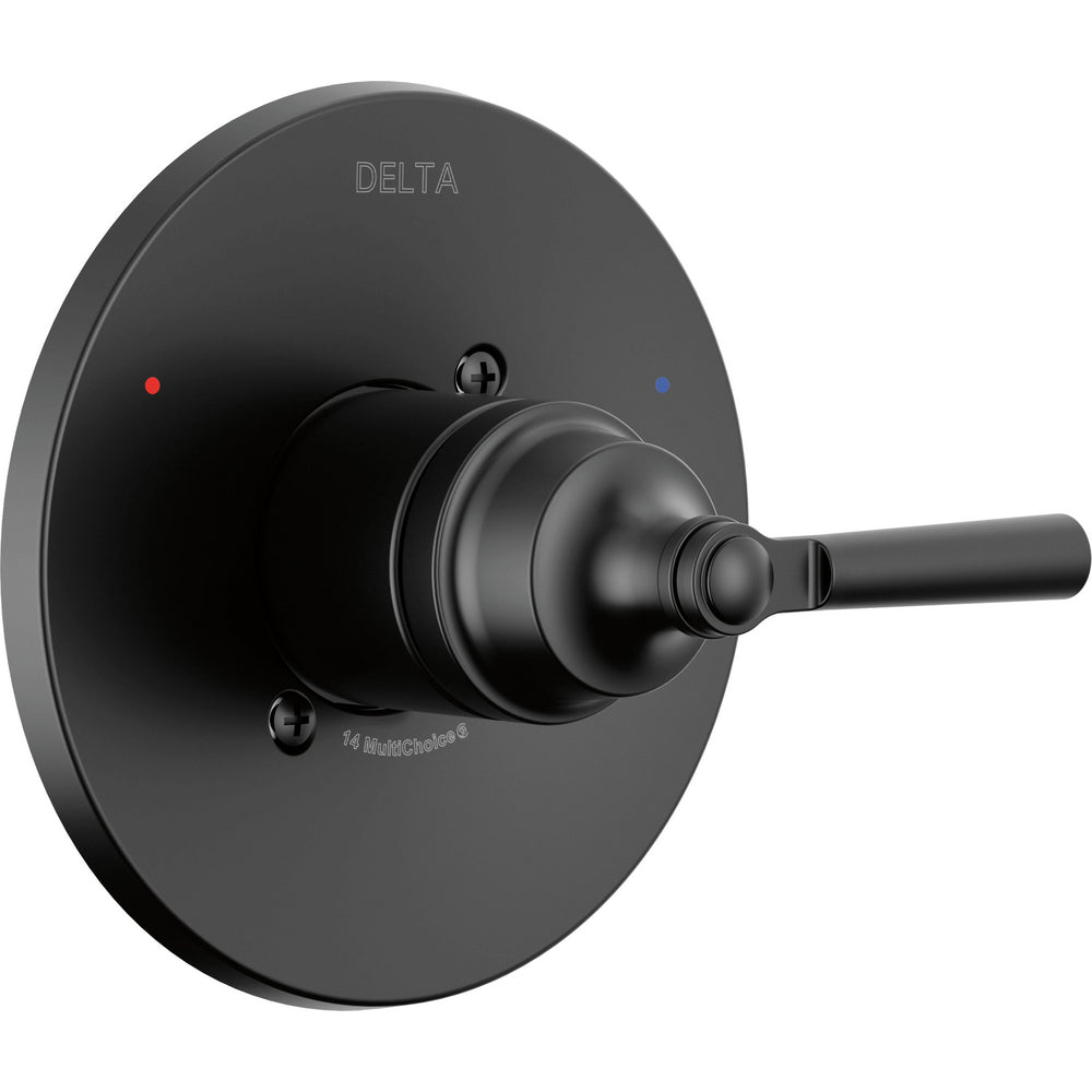 Delta Saylor 14 Series Valve Only Trim - Matte Black