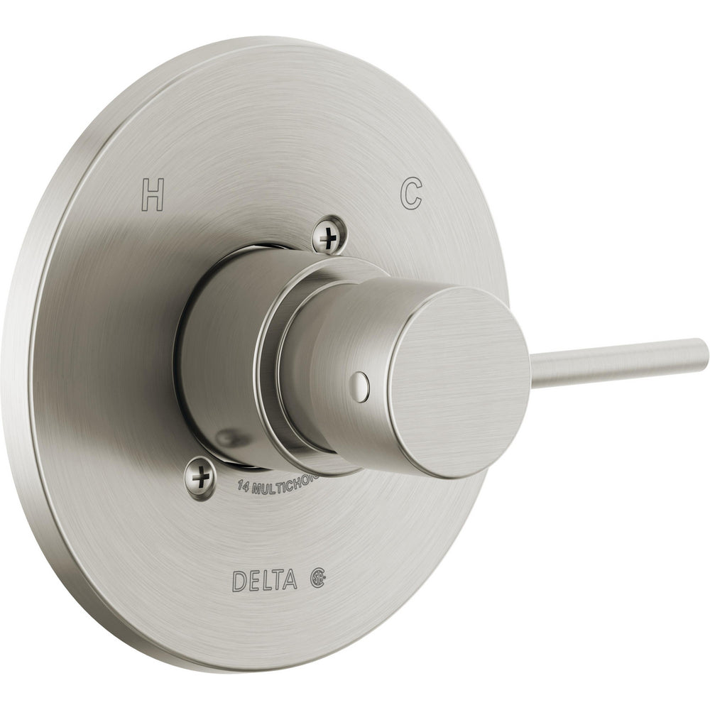 Delta Modern Cylindrical Valve Only Trim - Stainless