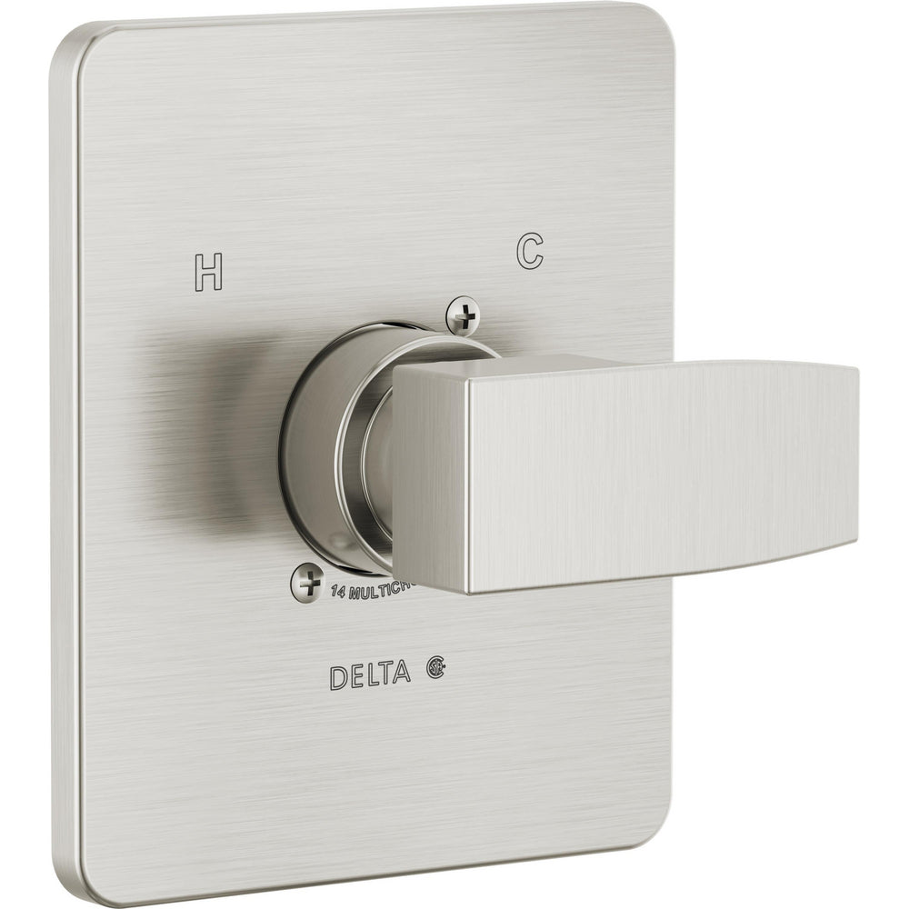 Delta Modern Angular Valve Only Trim - Stainless