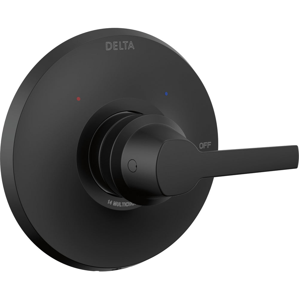 Delta Galeon 14 Series Valve Only Trim - Matte Black