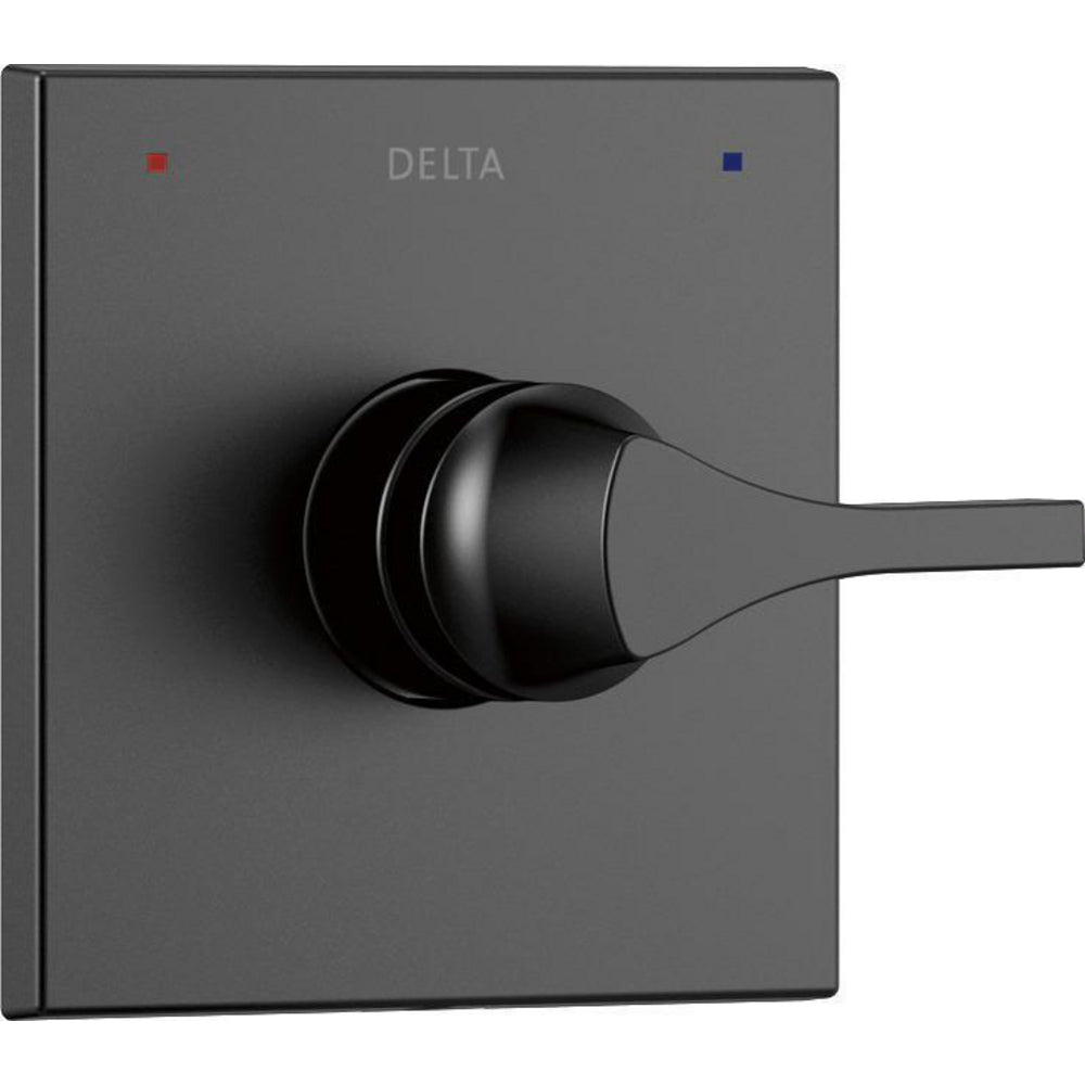 Delta Zura 14 Series Multichoice Valve Trim - Matte Black