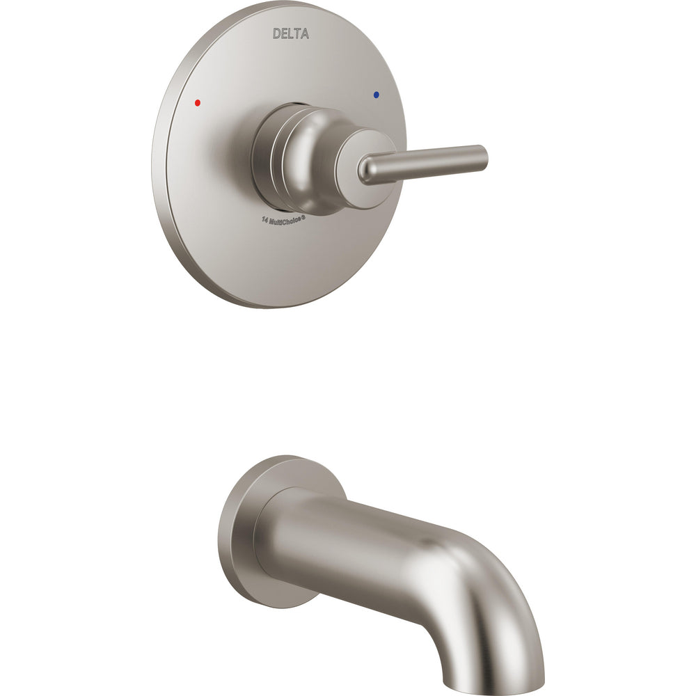 Delta Trinsic Tub Only Trim - Stainless Steel