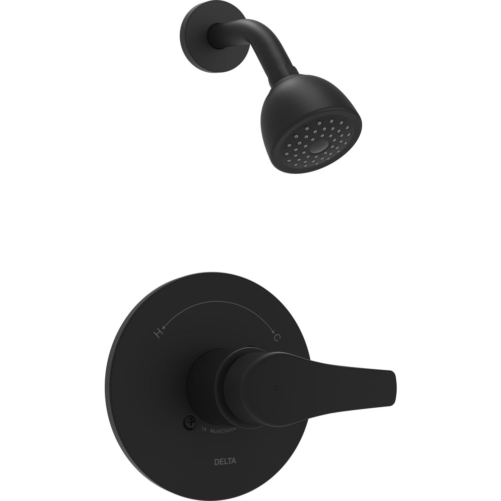 Delta Wynne Shower Only - Matte Black
